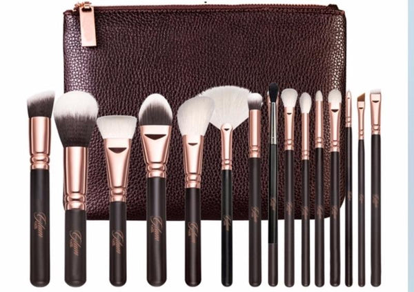 Rose Gold Makeup Brushes